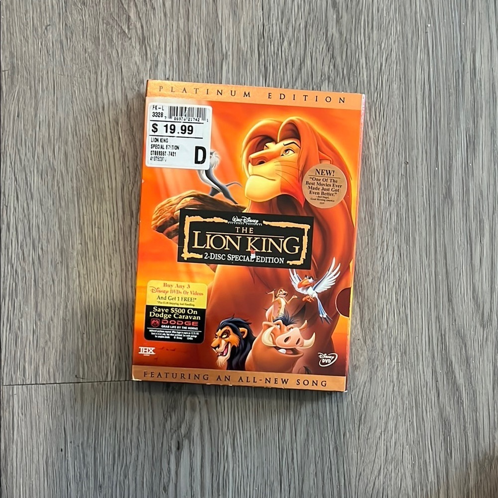 The Lion King 2-Disc Special Edition DVD